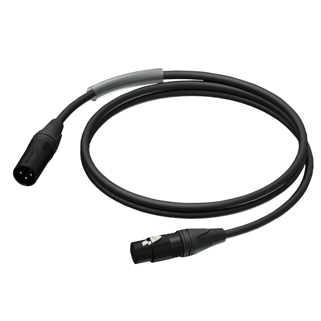 XLR (F) to XLR (M) Microphone Cable | PROCAB Cables Australia – Procab ...