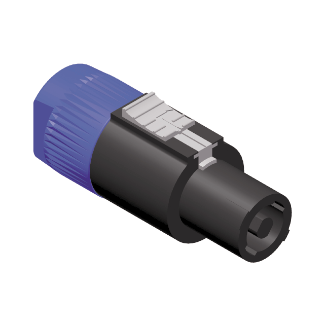 SpeakON Connectors - 4-Pin | PROCAB Cables Australia – Procab Cables ...